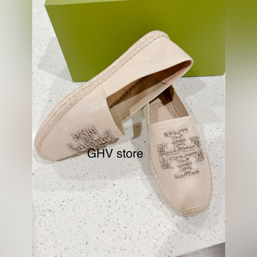 Tory Burch Beige Espadrille Flats - Picture 4 of 4